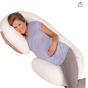 Leachco Snoogle original pregnancy/maternity total body pillow